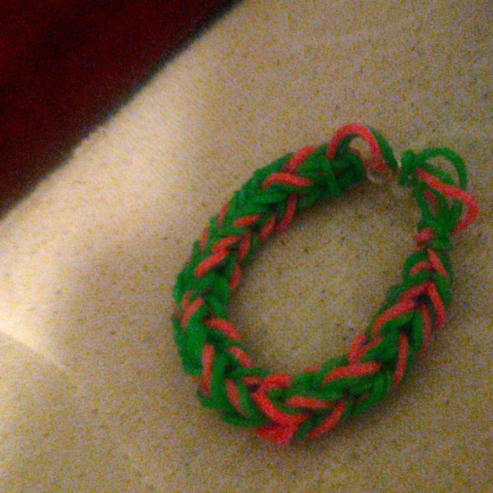 Rubber band bracelet
